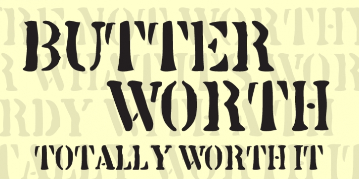 Butterworth Font Download