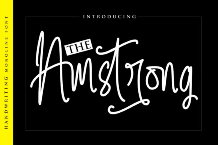 The Amstrong Font Download