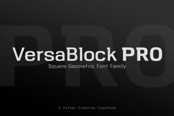 Versa Block Pro Font Download