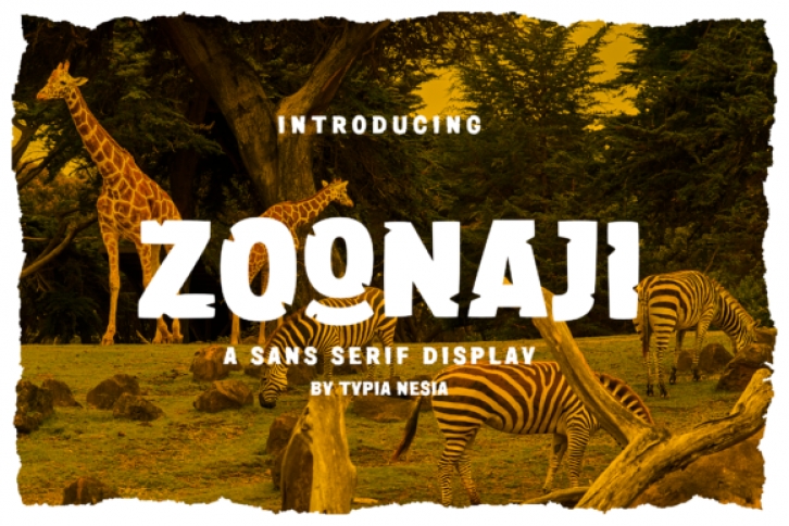 Zoonaji Font Download