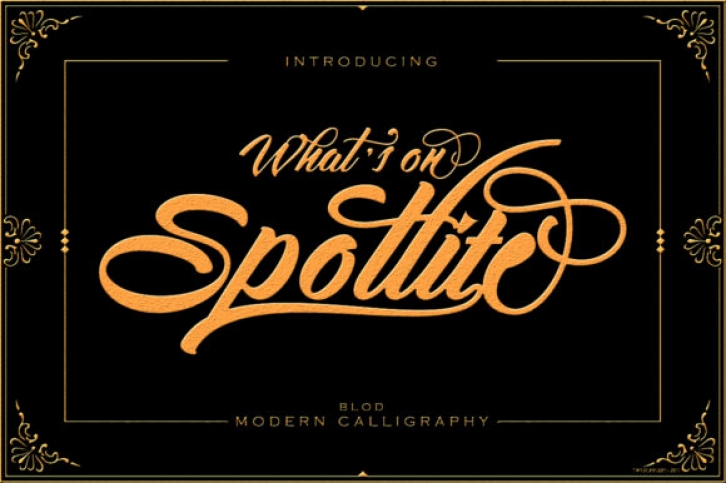 Spotlite Bold Font Download