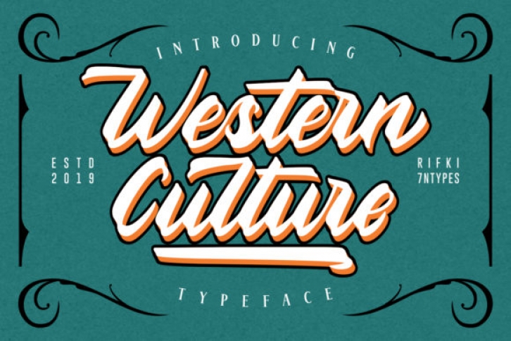 Western Culture Font Download