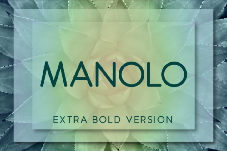 Manolo Extra Bold Font Download