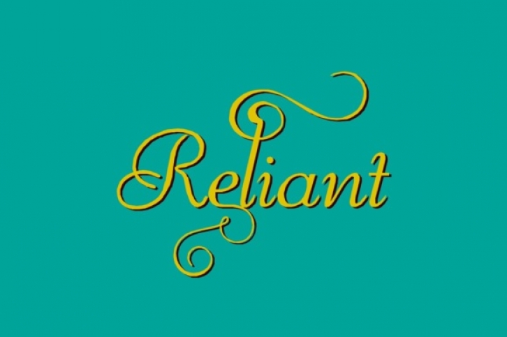 Reliant Font Download