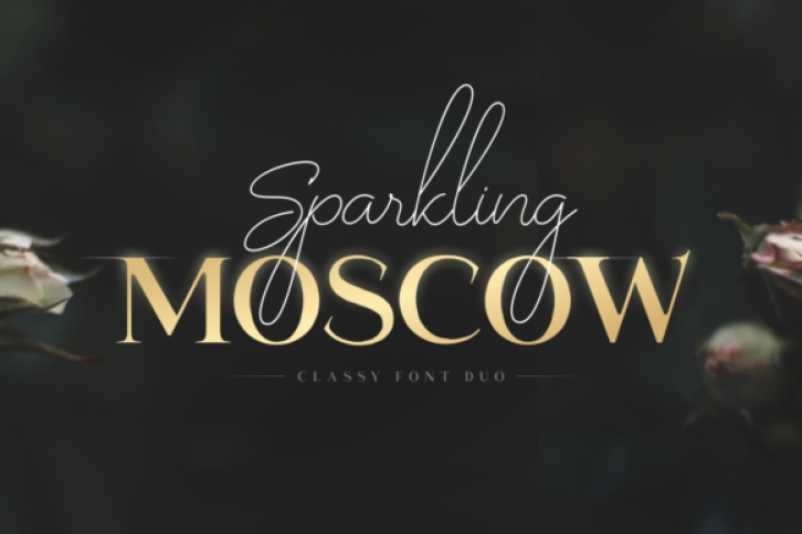 Sparkling Moscow Duo Font Download
