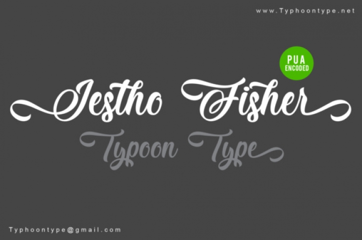 Jestho Fisher Font Download