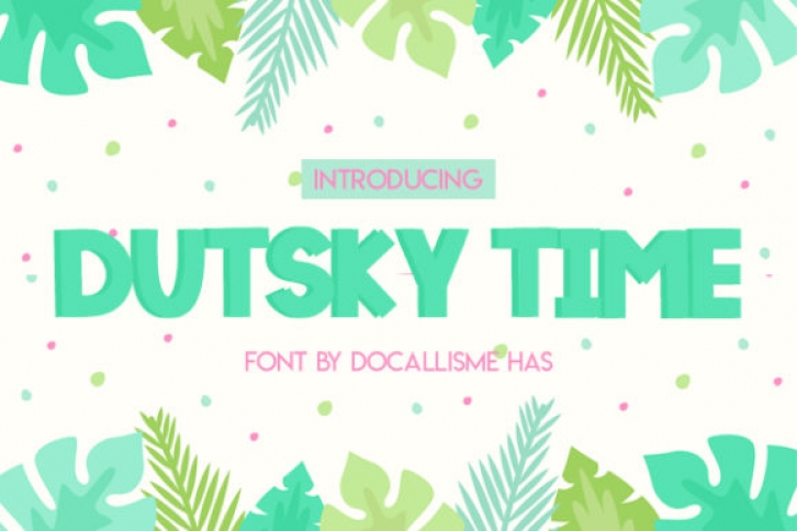 Dutsky Time Font Download