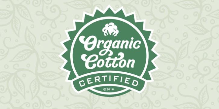 Organic Cotton Font Download