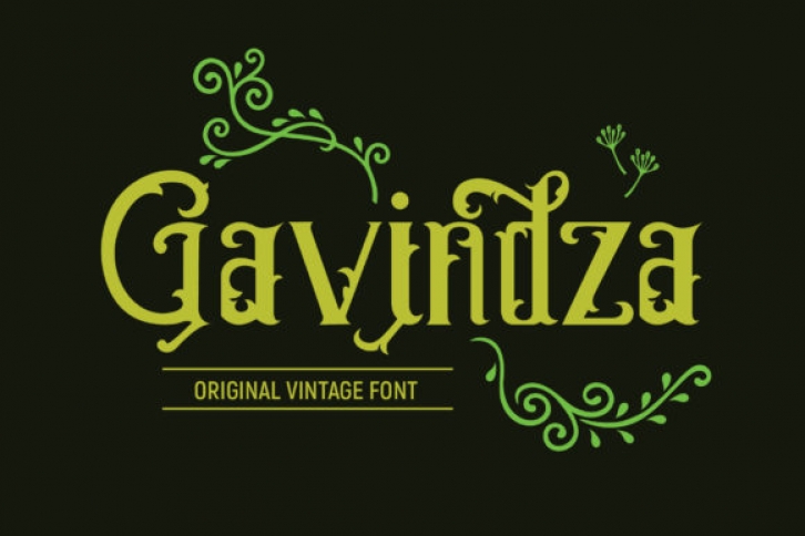 Gavindza Font Download