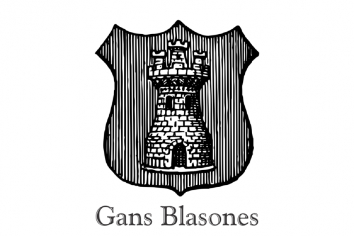 Gans Blasones Family Font Download