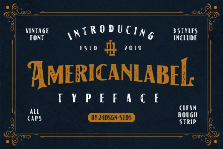 American Label Font Download