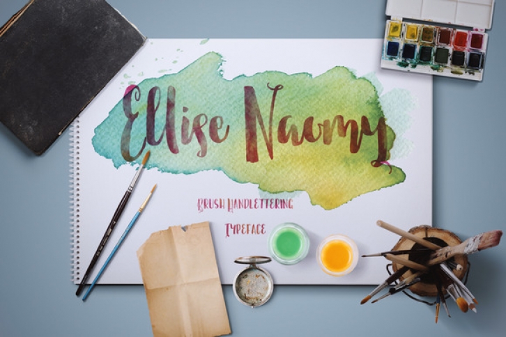 Ellise Naomy Script Font Download