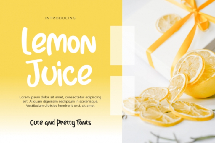 Lemon Juice Font Download