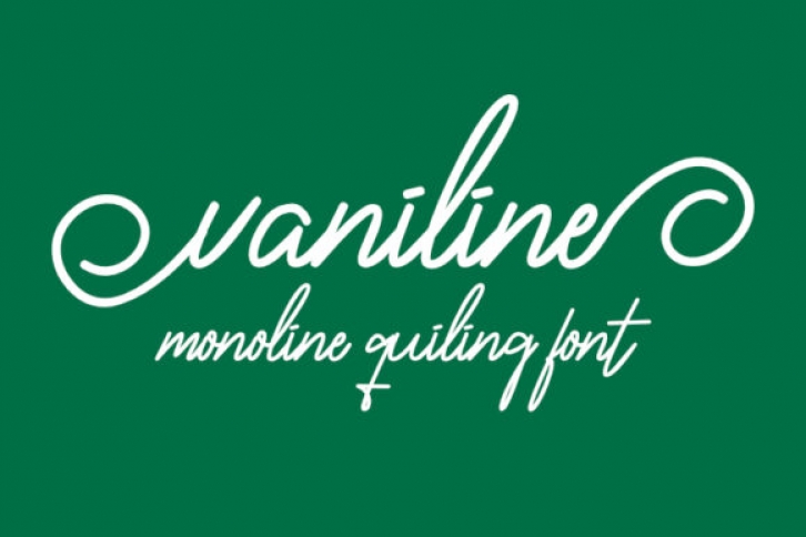 Vaniline Font Download