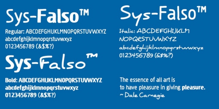 Sys Falso Font Download