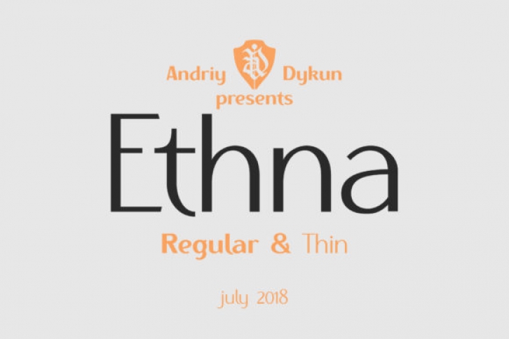 Ethna Family Font Download