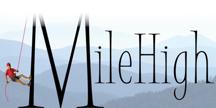 Mile High Font Download