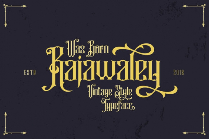 Rajawalley Font Download