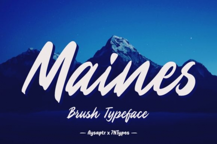 Maines Font Download