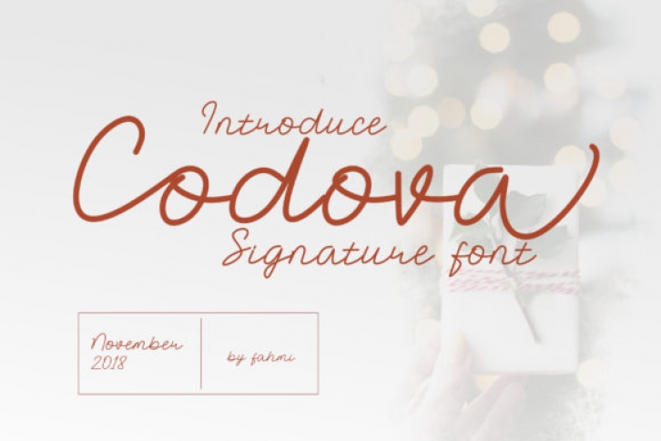 Codova Font Download