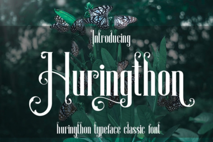 Huringthon Font Download