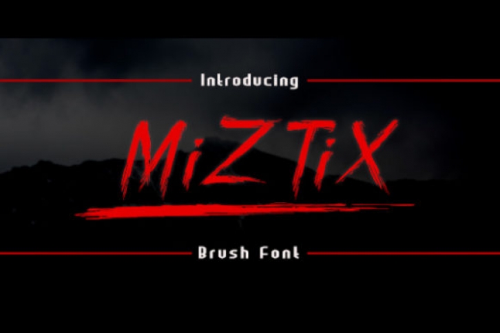 Miztix Font Download