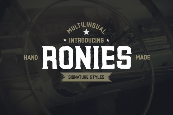 Ronies Font Download