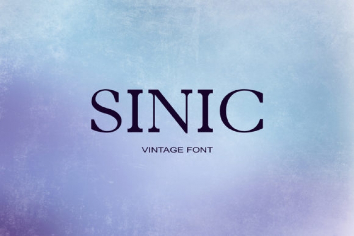 Sinic Font Download