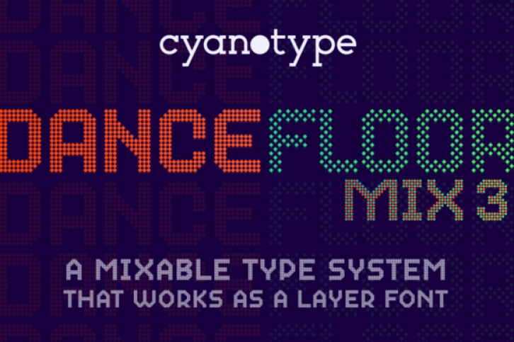 Dance Floor Mix 3 Font Download