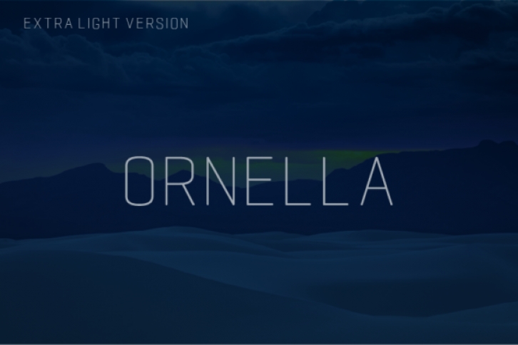 Ornella Extra Light Font Download