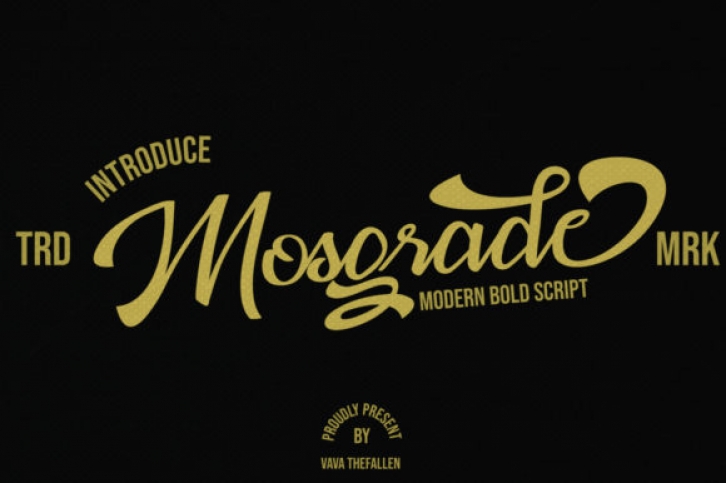 Mosgrade Font Download
