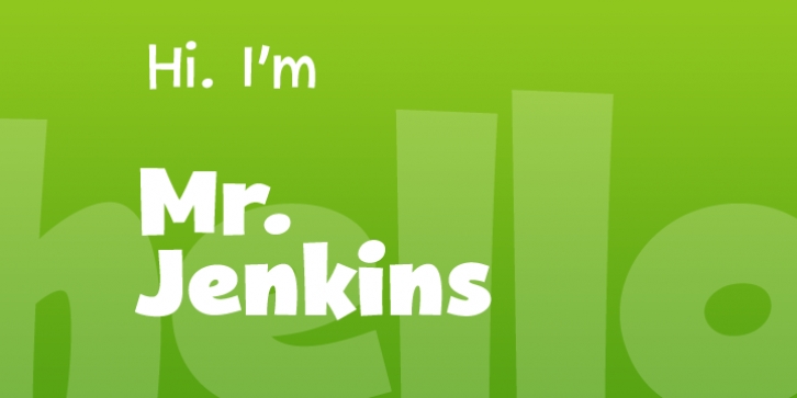 Mr. Jenkins Font Download