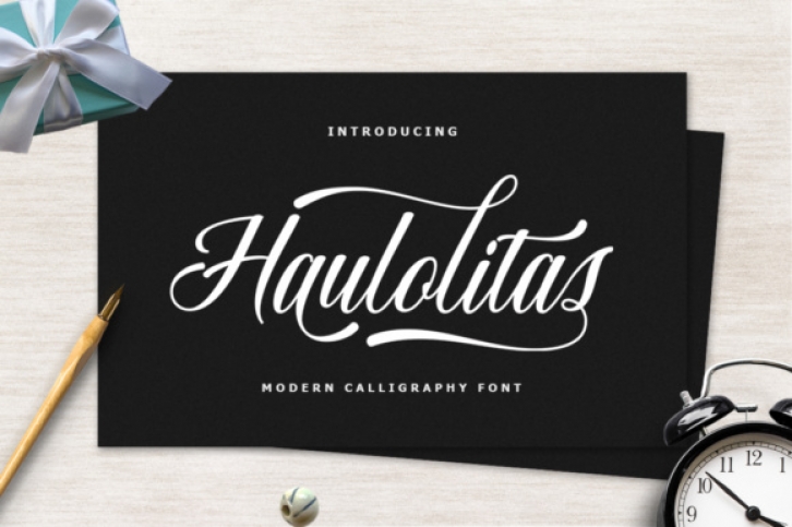 Haulolitas Script Font Download
