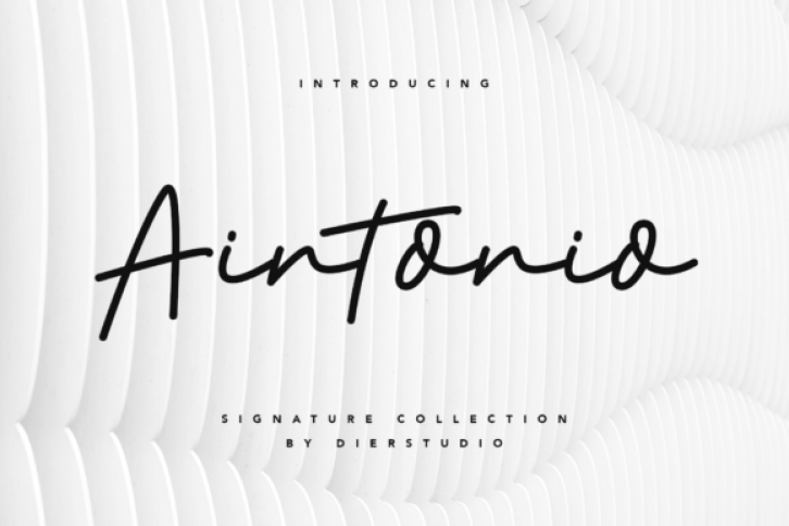 Aintonio Font Download