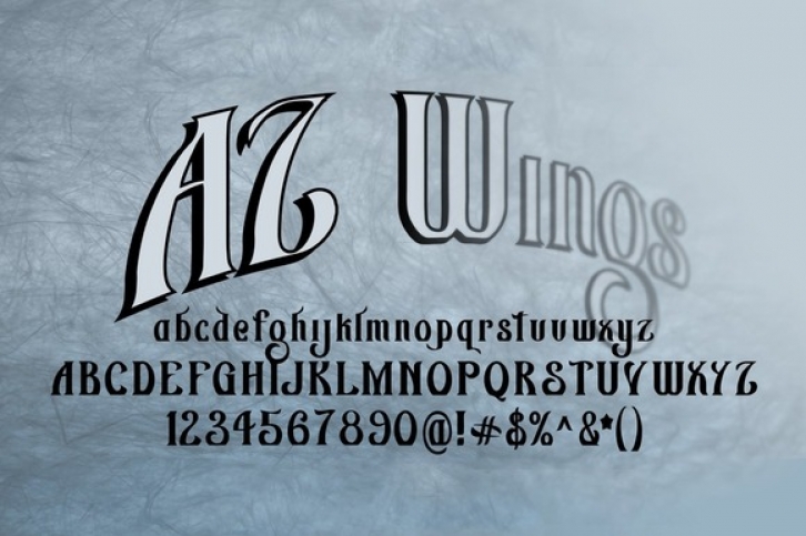 AZ Wings Font Download