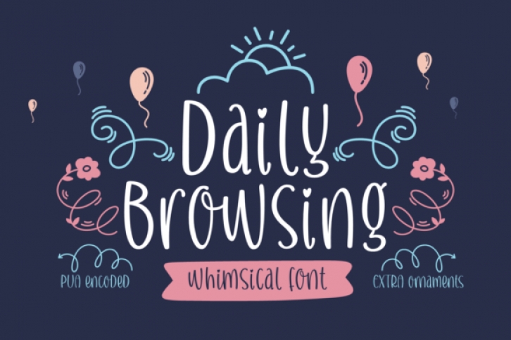 Daily Browsing Font Download