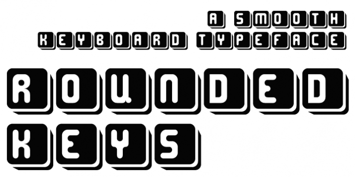 Rounded Keys Font Download