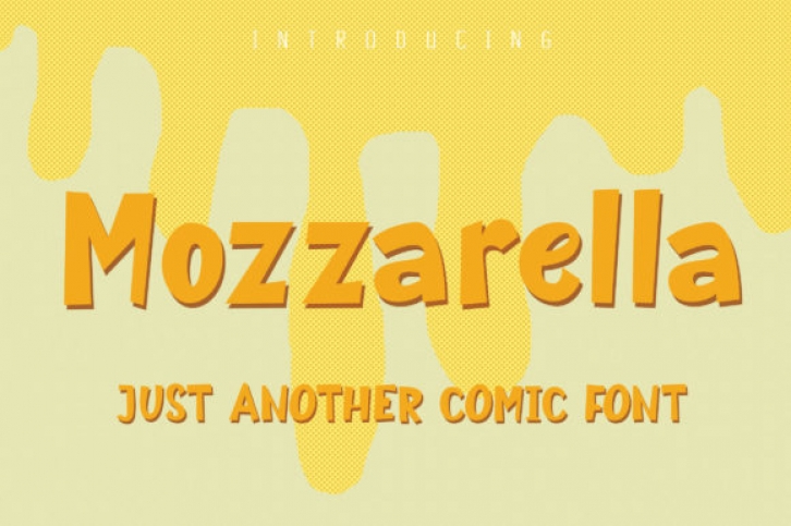 Mozzarella Font Download