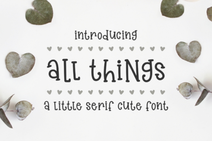 All Things Font Download