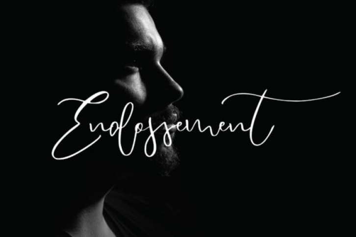 Endossement Font Download