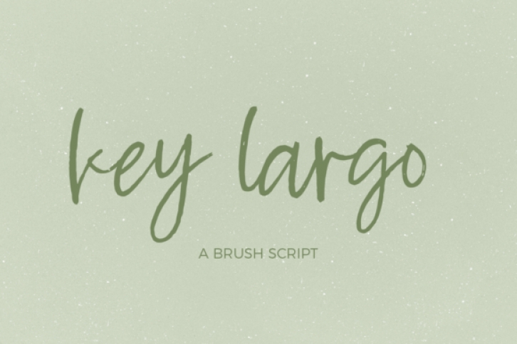 Key Largo Font Download