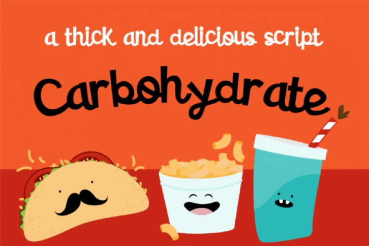 Carbohydrate Font Download