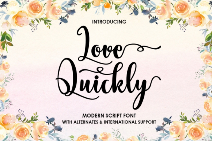 Love Quickly Font Download