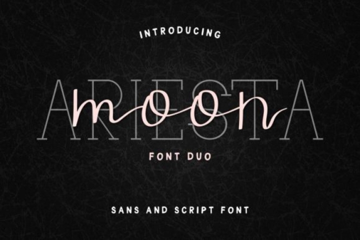 Ariesta Moon Duo Font Download