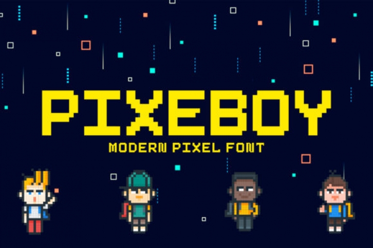 Pixeboy Font Download