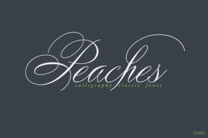 Peaches Font Download