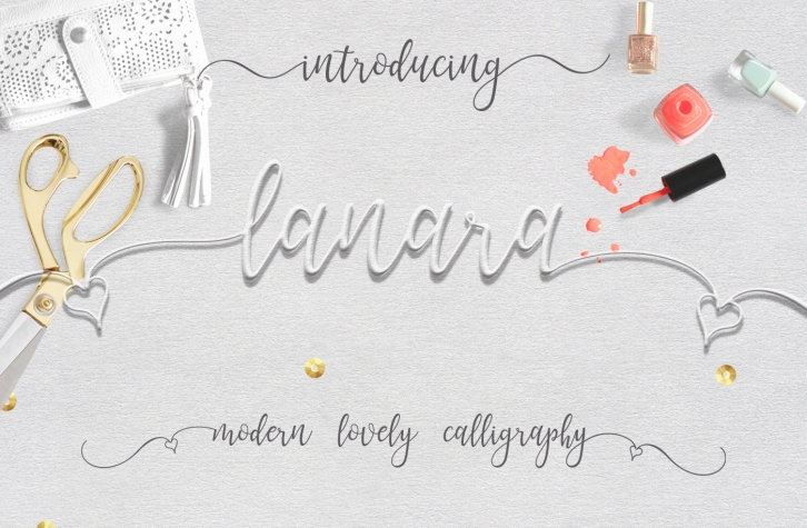 Lanara script pro Font Download