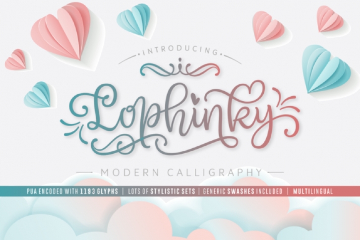 Lophinky Font Download