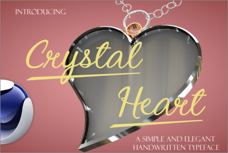 Crystal Heart Font Download