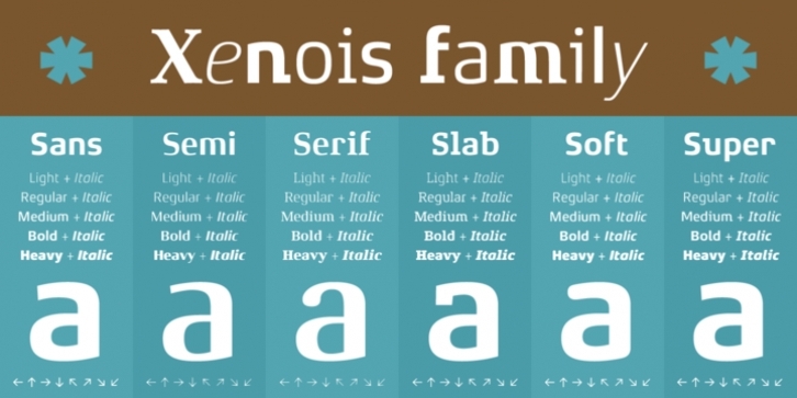 Xenois Semi Pro Font Download